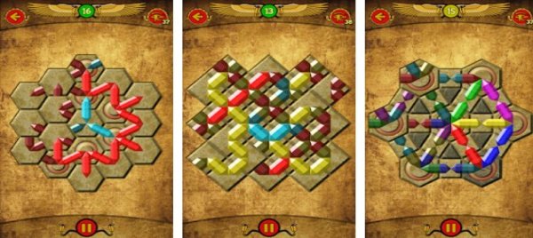 Gameplay screenshot from zircon ccrystal puzzle for Android