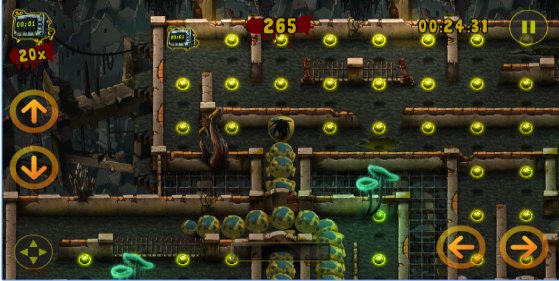 Gameplay screenshot from Zombillie for Android