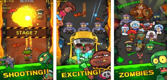 Gameplay screenshot from zombie masters vip ultimate action game for Android