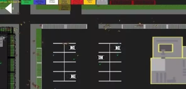 Gameplay screenshot from zas zombie apocalypse simulator for Android