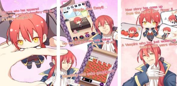 Gameplay screenshot from 100 years love with a vampire for Android