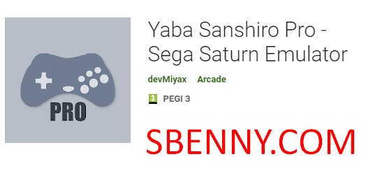 émulateur yaba sanshiro pro sega saturn