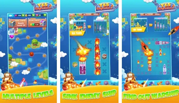 Gameplay screenshot from yes captain for Android