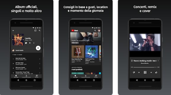 Gameplay screenshot from youtube music for Android