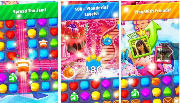 Gameplay screenshot from yummy cookie for Android