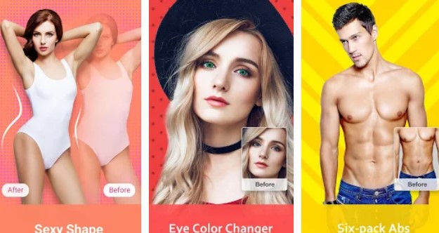 Gameplay screenshot from z camera photo editor beauty selfie collage for Android