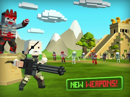 Gameplay screenshot from zic zombies in city island survival for Android