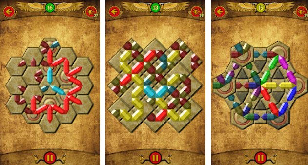Gameplay screenshot from zircon ccrystal puzzle for Android