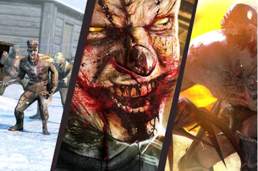Gameplay screenshot from zombie call trigger 3d first person shooter game for Android