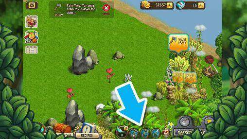 Gameplay screenshot from zombie castaways for Android