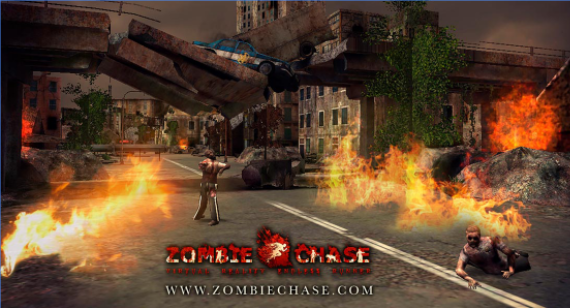 Зомби преследует виртуальную реальность