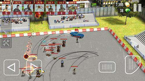 Gameplay screenshot from zombie drift for Android