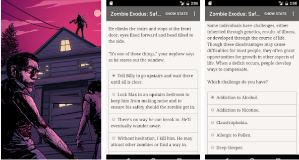 Gameplay screenshot from zombie exodus safe haven for Android