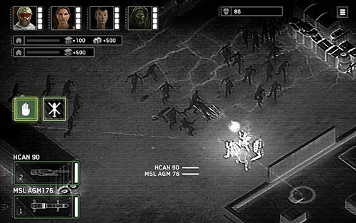 Gameplay screenshot from zombie gunship survival for Android