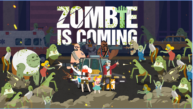 zombie está chegando