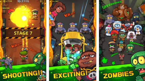 Gameplay screenshot from zombie masters vip ultimate action game for Android