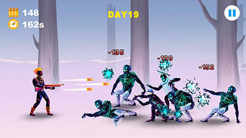 Gameplay screenshot from zombie rush for Android