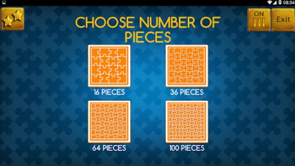 Gameplay screenshot from zoo 10 golden jigsaw puzzle for Android