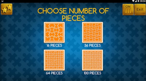 Gameplay screenshot from zoo 13 golden jigsaw puzzle for Android
