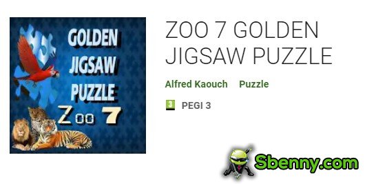 Zoo 7 goldenes Puzzle