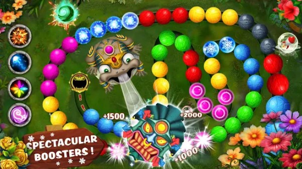 Gameplay screenshot from zumbla deluxe for Android