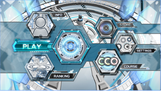 Gameplay screenshot from zyon rhythmgame for Android