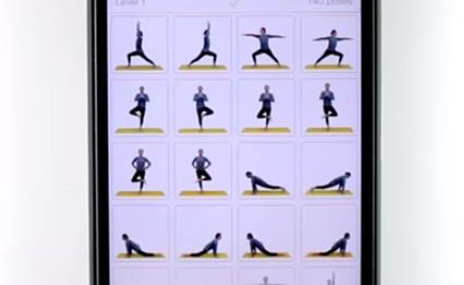 Gameplay screenshot from yoga plus asanas and classes for Android