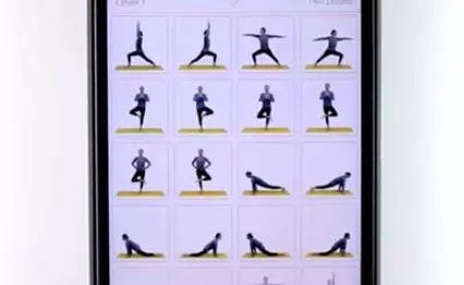 Gameplay screenshot from yoga plus asanas and classes for Android