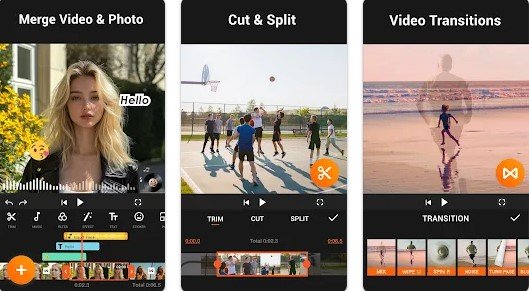 Gameplay screenshot from youcut video editor and maker for Android