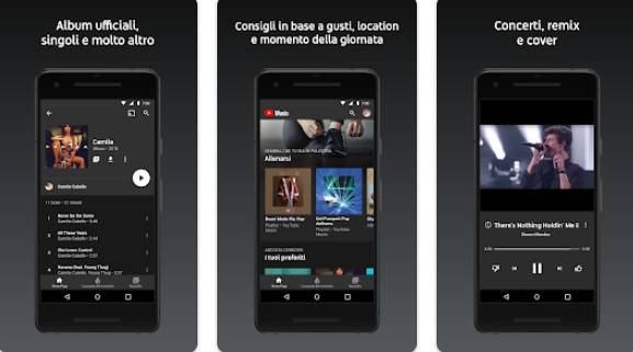 Gameplay screenshot from youtube music for Android