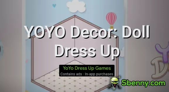 yoyo decor doll dress up