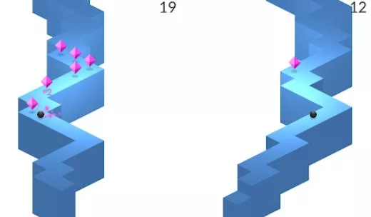 Gameplay screenshot from zigzag for Android