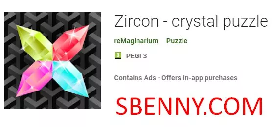  Zircon - crystal puzzle