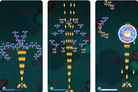 Gameplay screenshot from zombees shooter for Android