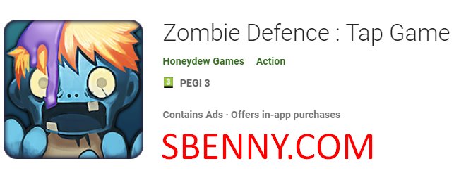  Zombie Defence : Tap Game
