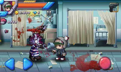 Gameplay screenshot of Zombie Diary 2: Evolution MOD APK on Android
