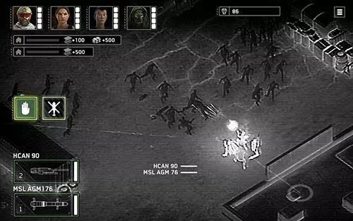 Gameplay screenshot from zombie gunship survival for Android