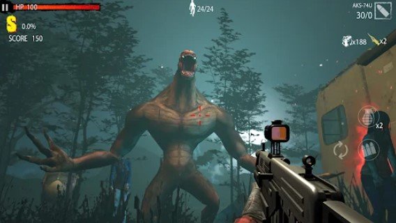 zombie hunter d day 10mil plus APK Android