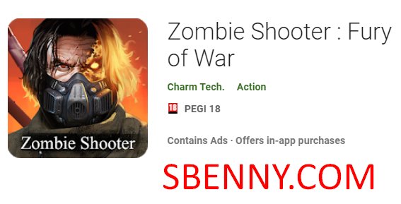  Zombie Shooter : Fury of War