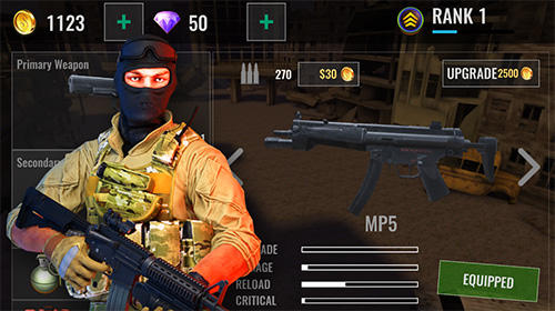 Gameplay screenshot from zombie shooter hell 4 survival for Android