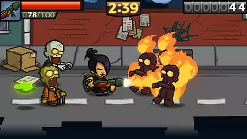 Gameplay screenshot from zombieville usa 2 for Android