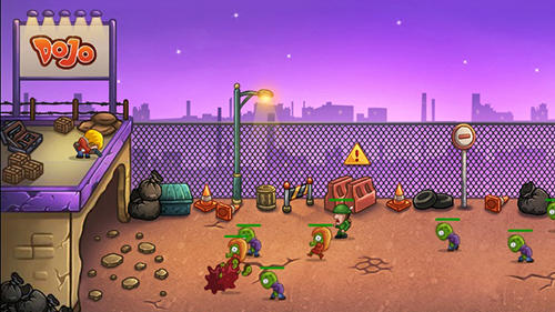 Gameplay screenshot from zombo buster rising for Android