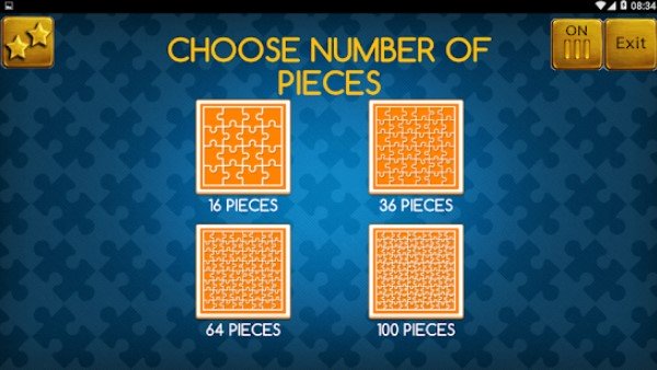 Gameplay screenshot from zoo 10 golden jigsaw puzzle for Android