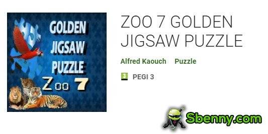 zoo 7 golden jigsaw puzzle