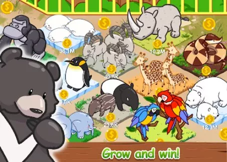 Gameplay screenshot from zoo town animal life for Android