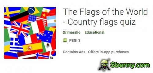 As Bandeiras do Mundo - Teste de Bandeiras de Países MOD APK