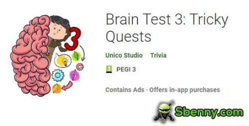 מבחן המוח 3: Tricky Quests MOD APK