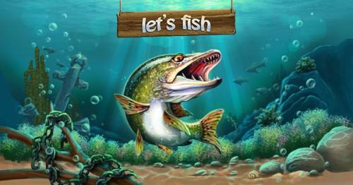 Let's Fish: Logħob tas-Sajd Sportiv. Simulatur tal-Bass MOD APK