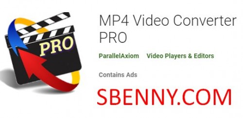 APK de conversor de vídeo MP4 PRO