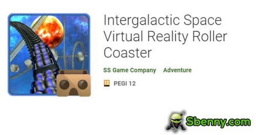 Intergalactische ruimte Virtual Reality-achtbaan APK